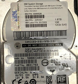 Porcellana Disco rigido del server di IBM 00RX927 Sata, disco rigido HS HDD 00MN526 del server di 1.8TB 12GB SRS 2,5 fornitore