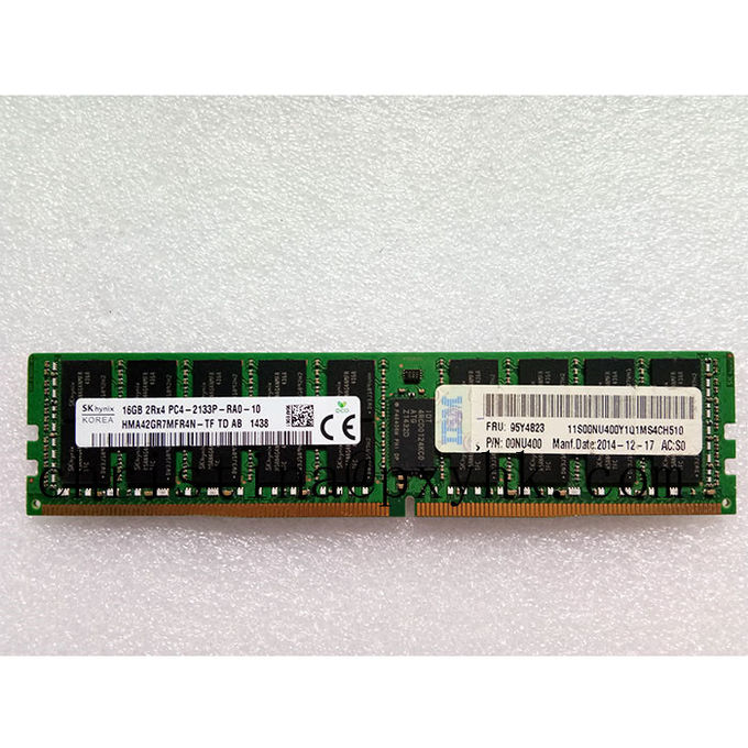 Memoria Antivari 16G 2RX4 DDR4 2133 del server di Lenovo 95Y4823 95Y4821 del modulo di memoria del server di IBM