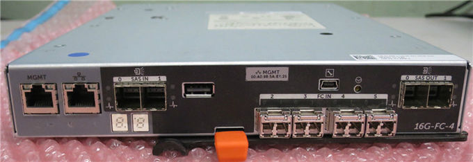 Il regolatore del server di W45ck, Dell attacca il porto 16gb/S Fc del quadrato di Powervault Md3860f del regolatore