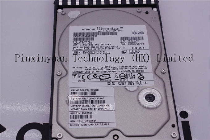 Il drive del hard disk di Netapp X298A-R5 1TB 7.2K SATA ha azzerato FAS2020 FAS2040 FAS2050