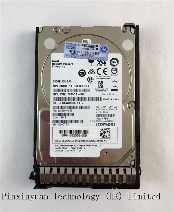 HP 653955-001 300GB 6G SRS 2,5" vassoio HDD del disco rigido 693559-001 w di Gen8 652566-001