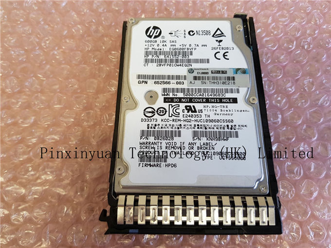 HP 652583-B21 653957-001 600GB 6G SRS 10K RPM SFF 2,5" impresa HDD G8 G9 dello Sc