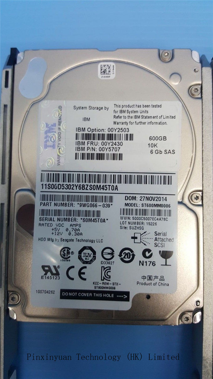 Drive del hard disk del server di V3500 V3700, disco rigido di impresa di IBM 00Y2503 00Y2430 00MJ146 Sata