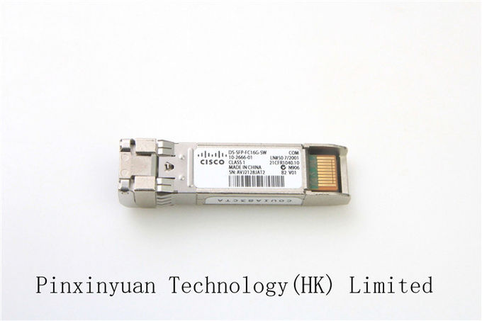 Ricetrasmettitore 10-2666-01 CISCO genuino di sicurezza SFP+ di Manica della fibra di DS-SFP-FC16G-SW 16GB