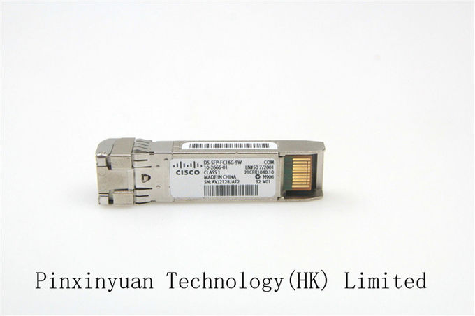 Ricetrasmettitore 10-2666-01 CISCO genuino di sicurezza SFP+ di Manica della fibra di DS-SFP-FC16G-SW 16GB