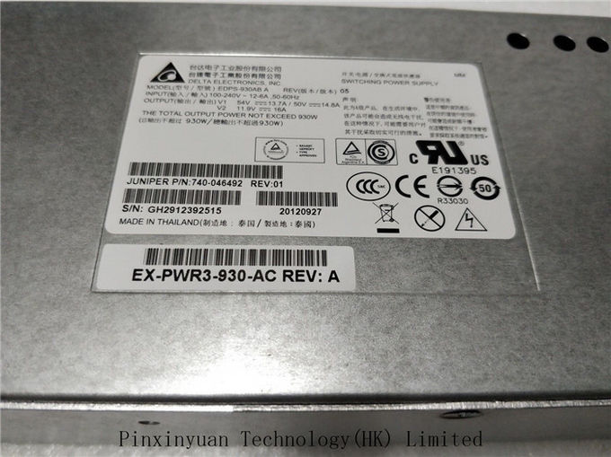 Alimentazione elettrica del server della lama di CA di EX-PWR3-930-AC 930W con capacità di PoE+ per EX4200 EX3200 e EX-RPS-PWR-930-AC