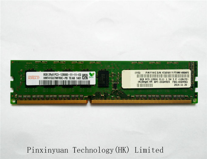 00D4968 PER il modulo di memoria del server di IBM, CEE 1600MHz LP RDIMM cc di memoria 2Rx4 1.5V PC3-12800 DDR3 del server 16gb