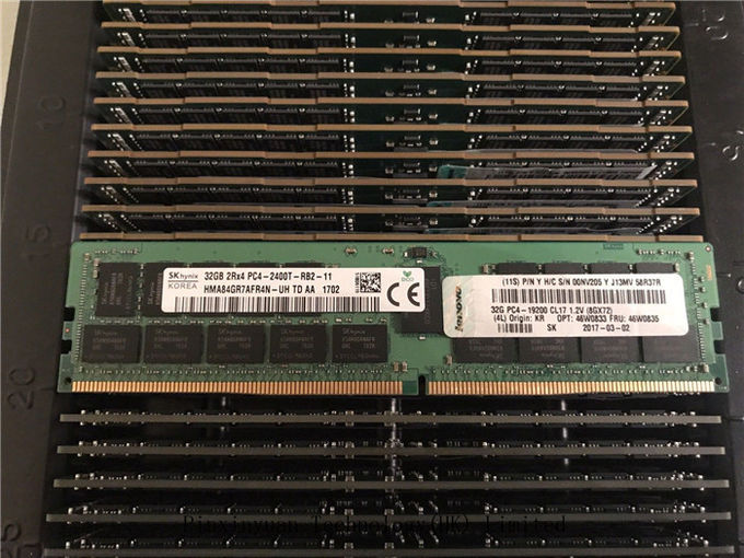 modulo di memoria del server di 768GB 24x, registro 00NV205 46W0835 del Ram Ddr4 2Rx4 PC4-19200-2400T di CEE 32gb