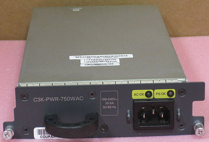 catalizzatore di sostegno 3750-E/3560-E/RPS 2300 di Cisco C3K-PWR-750WAC dell'alimentazione elettrica del server 750W