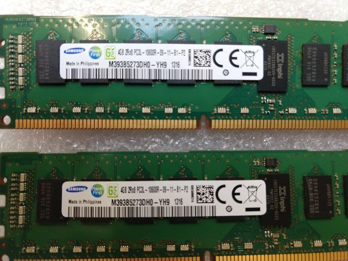 memoria UCS-MR-1X082RX-A 15-13567-01 dell'alimentazione elettrica del server 8GB 2Rx4 PC3L-10600R DDR3